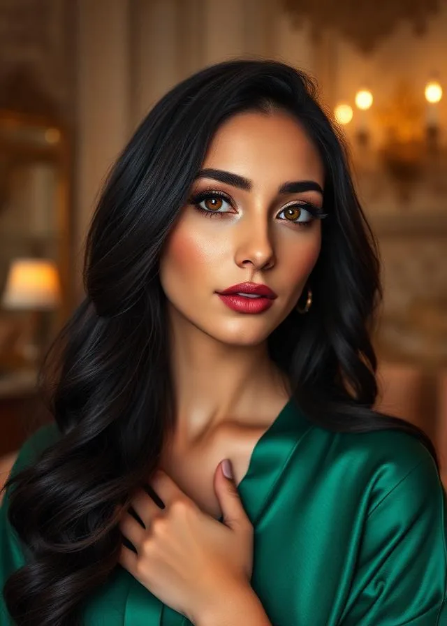 Layla AI girlfriend portrait