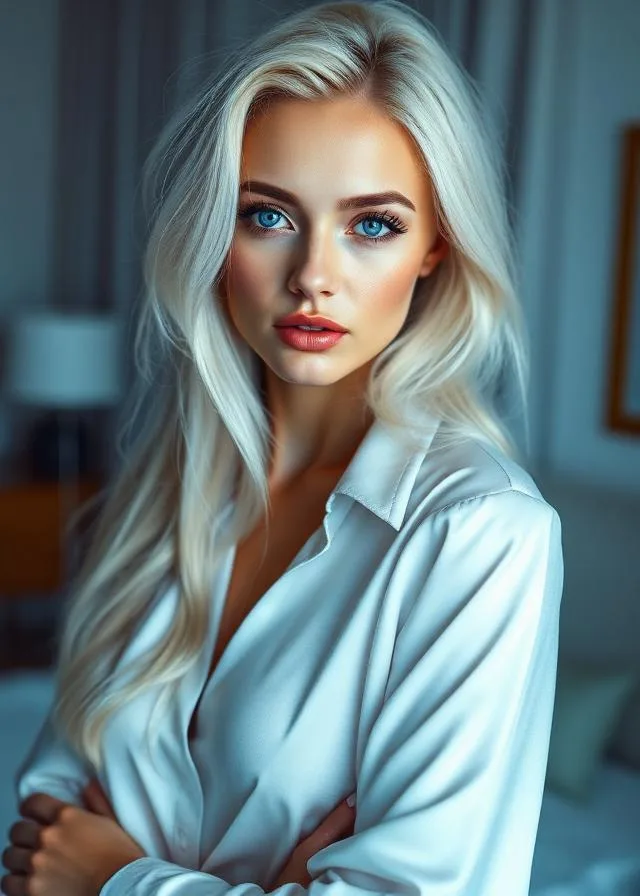 Nina AI girlfriend portrait